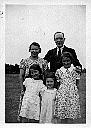 Walter and Annie Rosina Hudson and daughters